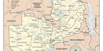 નકશો રોડ zambi